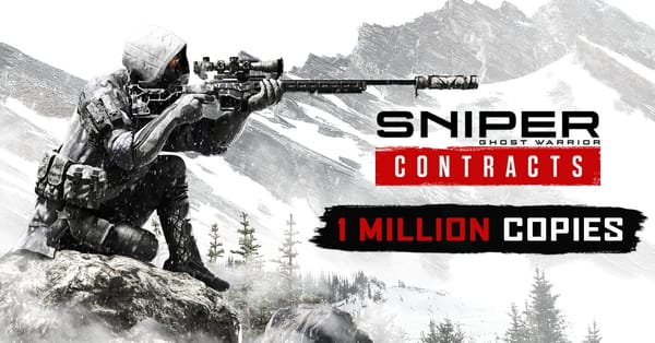 Sniper Ghost Warrior Contractsが累計出荷本数100万本を突破